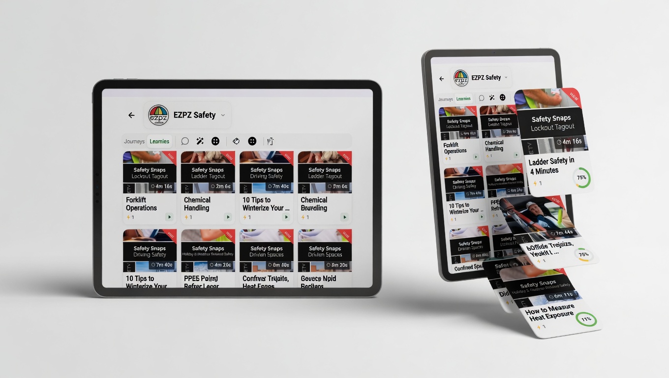 Learnie app on devices