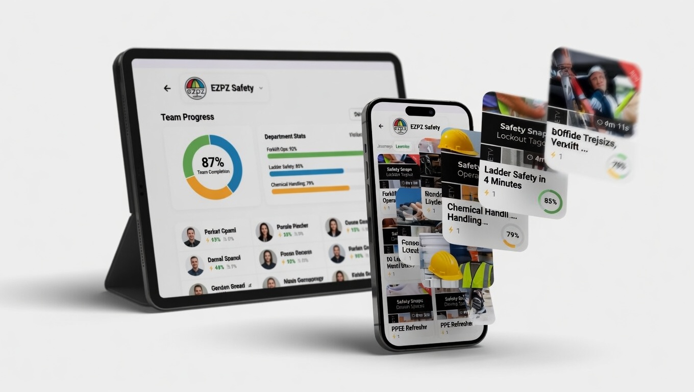 Learnie app - Team progress dashboard